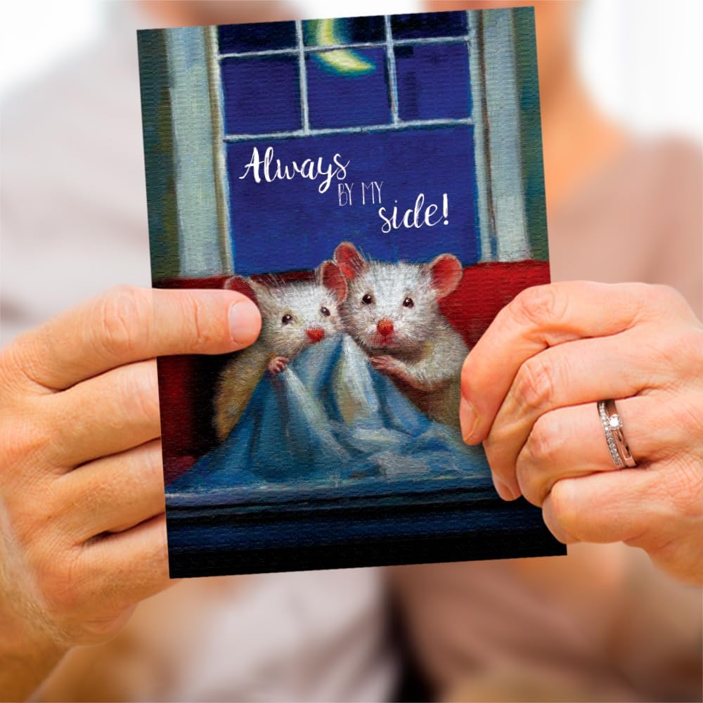 Tree-Free Greetings Anniversary Card 5 x 7 Inch, Blanket Hogger - view 6